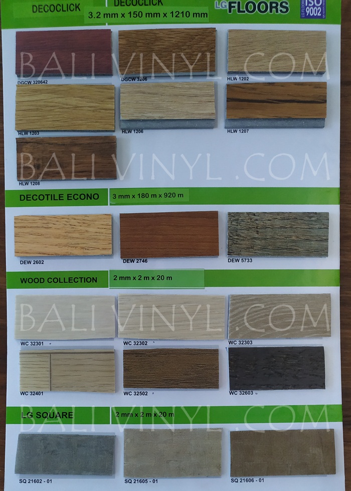  Vinyl LG Hausys bali